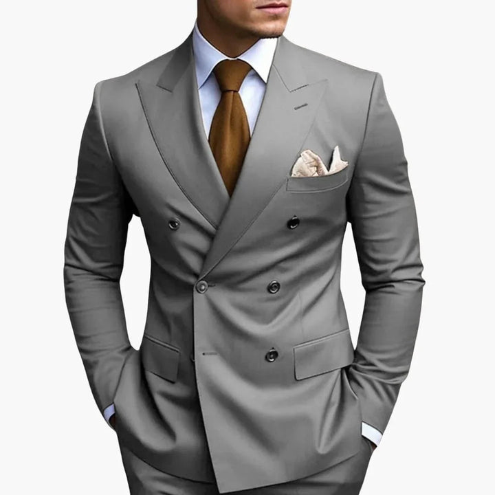 Evander | Men’s Double-Breasted Suit for Formal Events