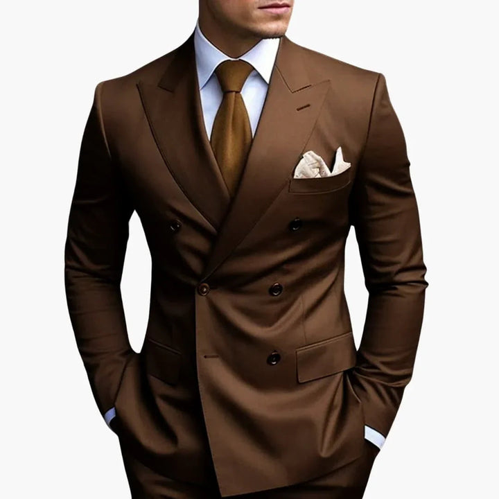 Evander | Men’s Double-Breasted Suit for Formal Events