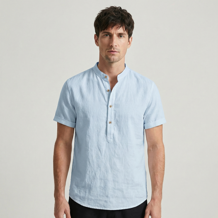 Arden | Men’s Short Sleeve Shirt in a Clean Minimal Style
