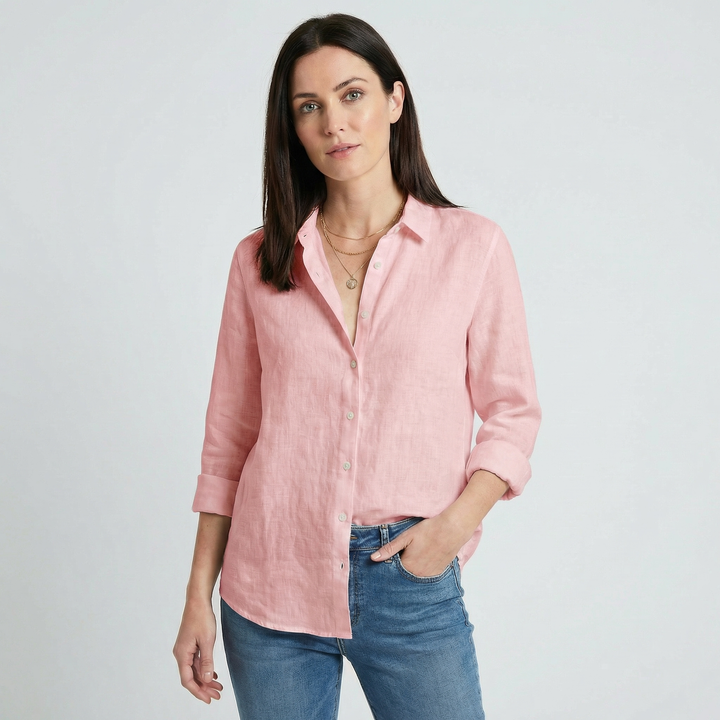 Avelin | Women’s Casual Shirt with Relaxed Draping