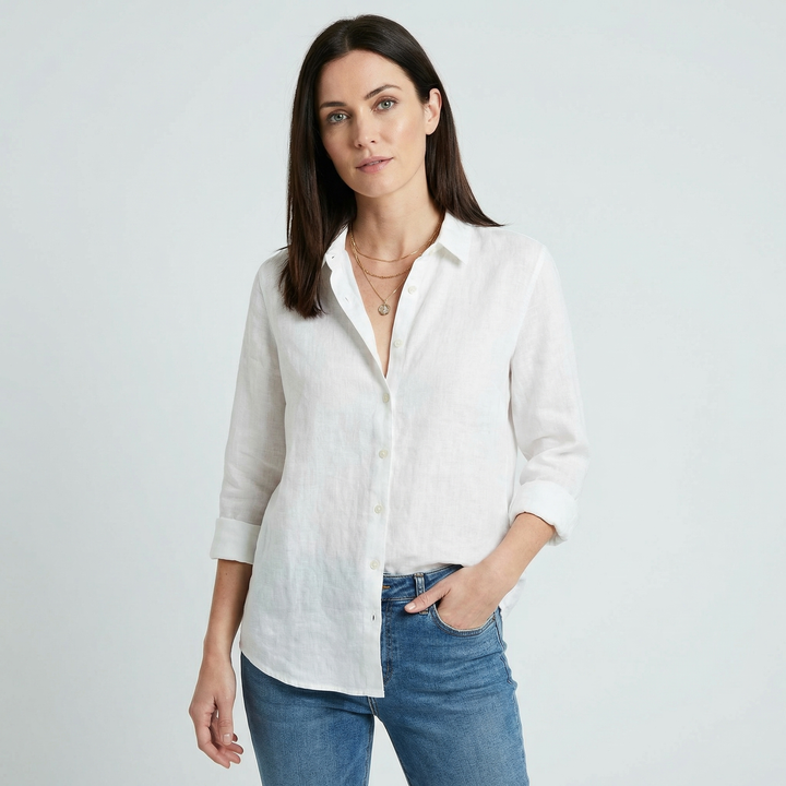 Avelin | Women’s Casual Shirt with Relaxed Draping