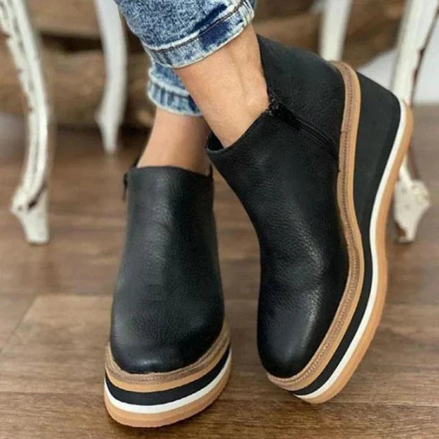 Maveline | Women’s Wedge Boots Designed for Daily Flaunt