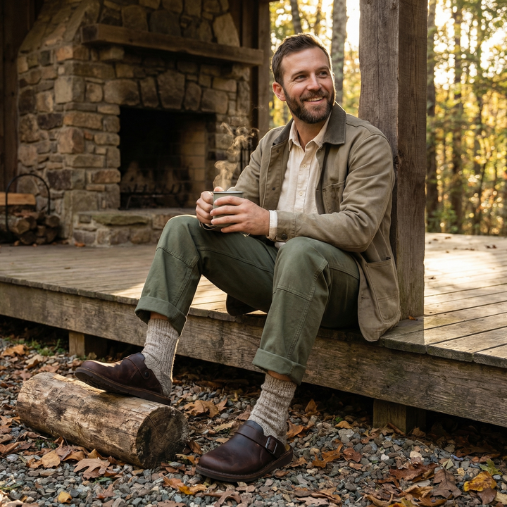 Branor | Men’s Slip-On Shoes with a classic rounded design