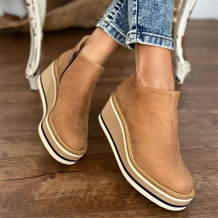 Maveline | Women’s Wedge Boots Designed for Daily Flaunt