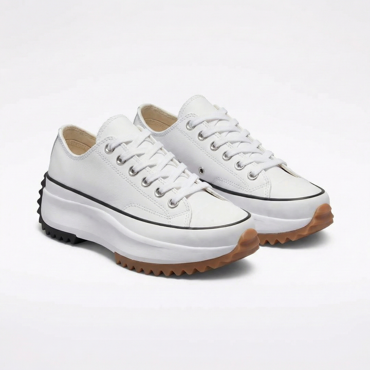 Calyra | Women’s Platform Trainers with Contrast Toe Cap