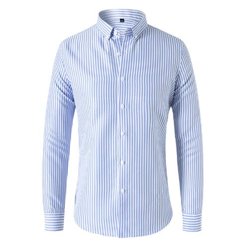 Jovian | Men’s Striped Shirt for Smart-Casual Wearing