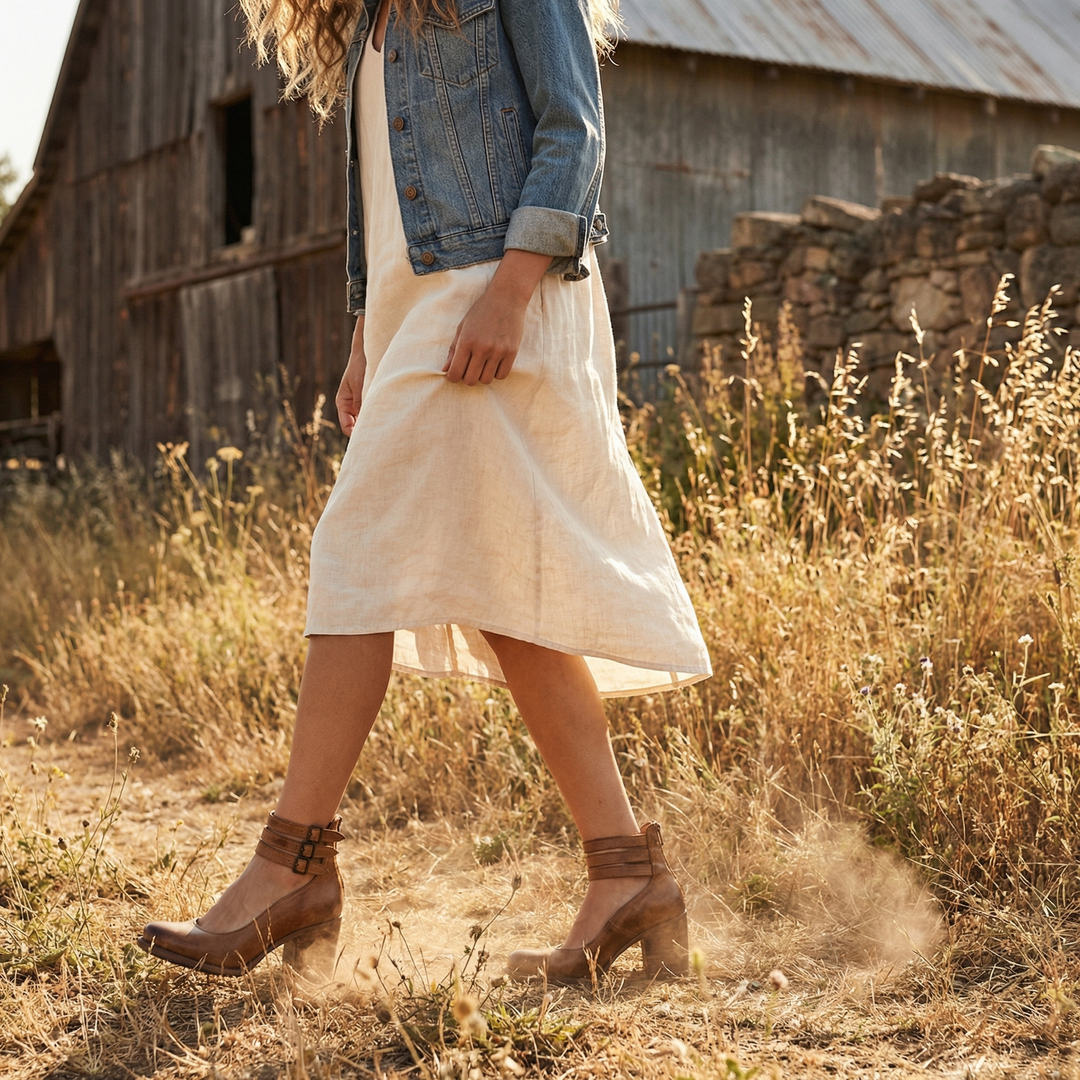 Cavira | Women’s Ankle Boots featuring Multi Strap Detail