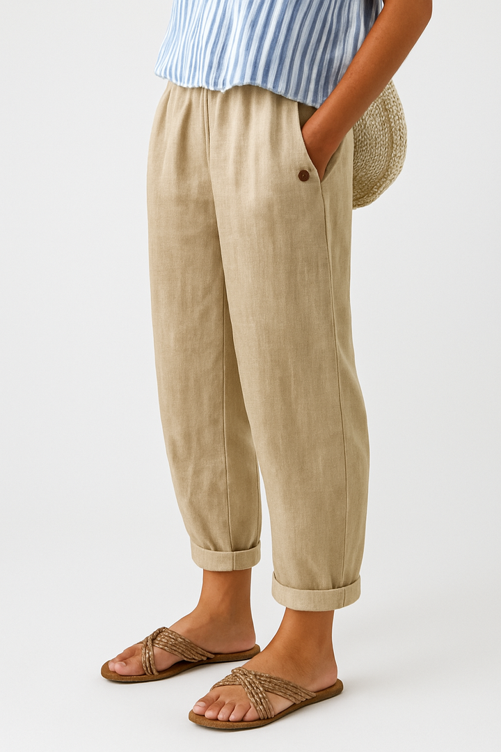 Yaz - Stylish Trousers with Side Pockets
