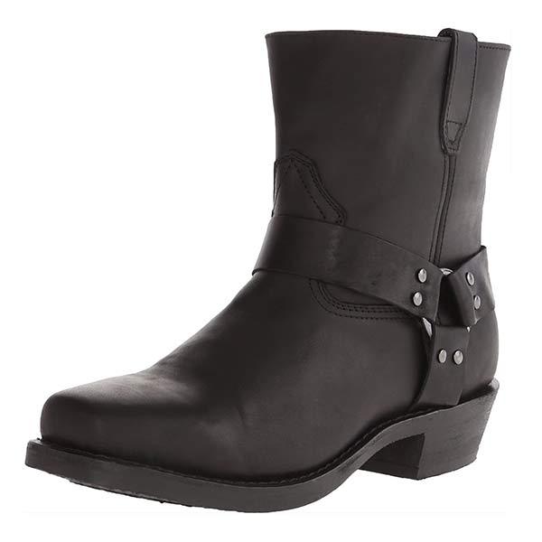 Ravik | Men’s Ankle Boots with Harness Strap Detail