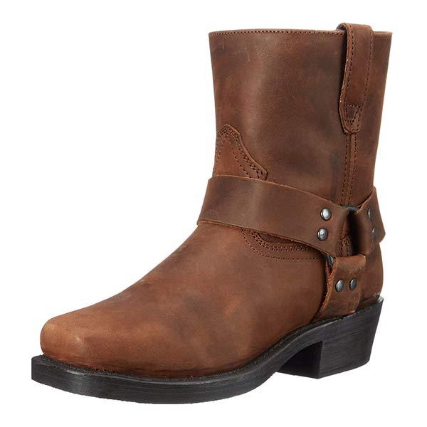 Ravik | Men’s Ankle Boots with Harness Strap Detail