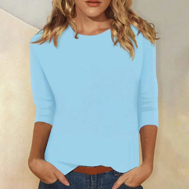 Roselle | Women’s Top featuring a Scalloped Hem
