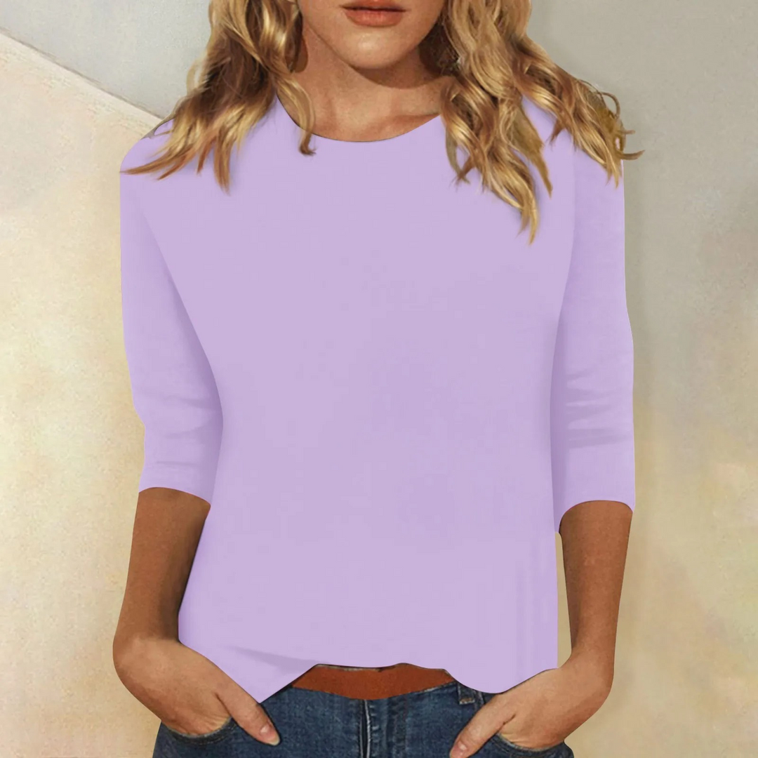 Roselle | Women’s Top featuring a Scalloped Hem
