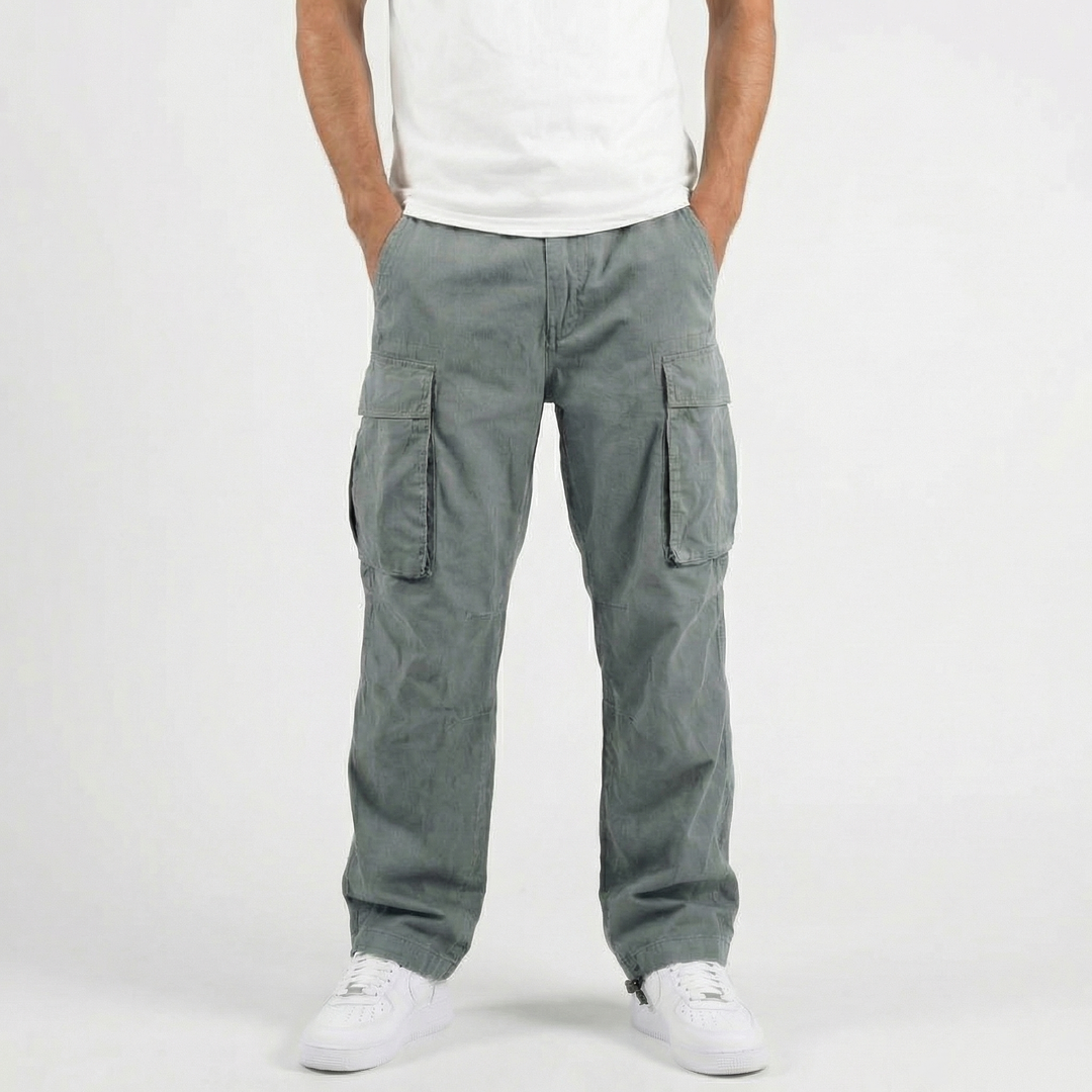 Dravon | Men’s Cargo Trousers with utility pocket design