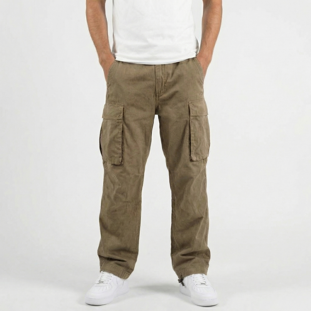 Dravon | Men’s Cargo Trousers with utility pocket design