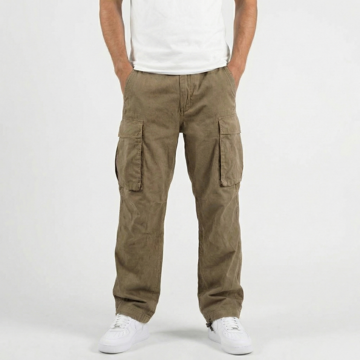 Dravon | Men’s Cargo Trousers with utility pocket design