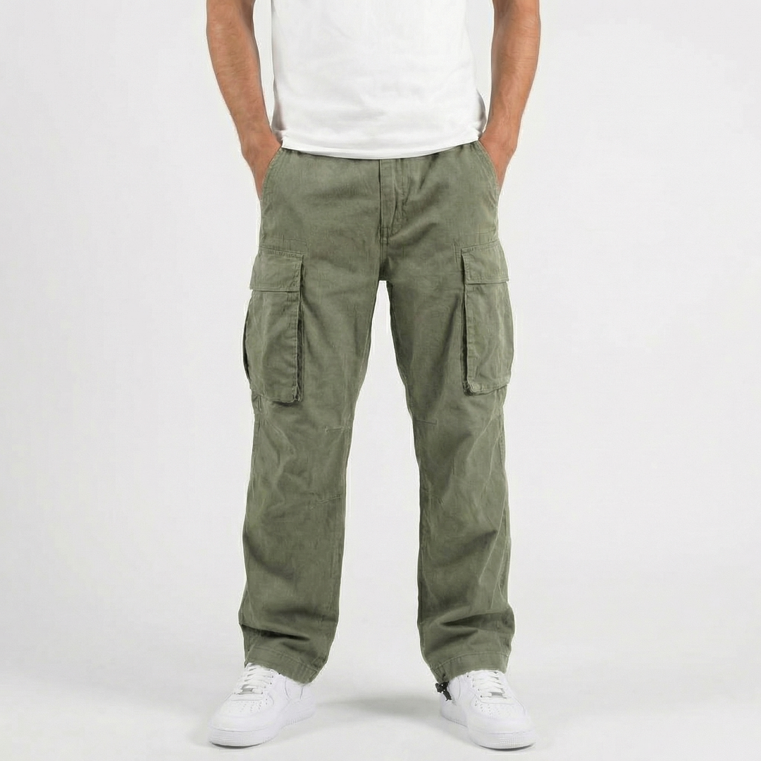 Dravon | Men’s Cargo Trousers with utility pocket design