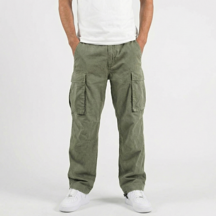 Dravon | Men’s Cargo Trousers with utility pocket design