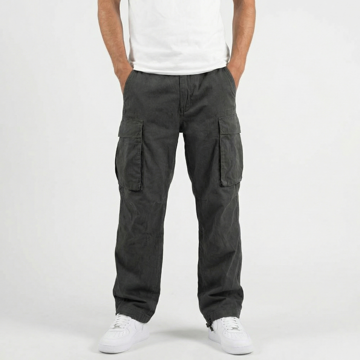 Dravon | Men’s Cargo Trousers with utility pocket design