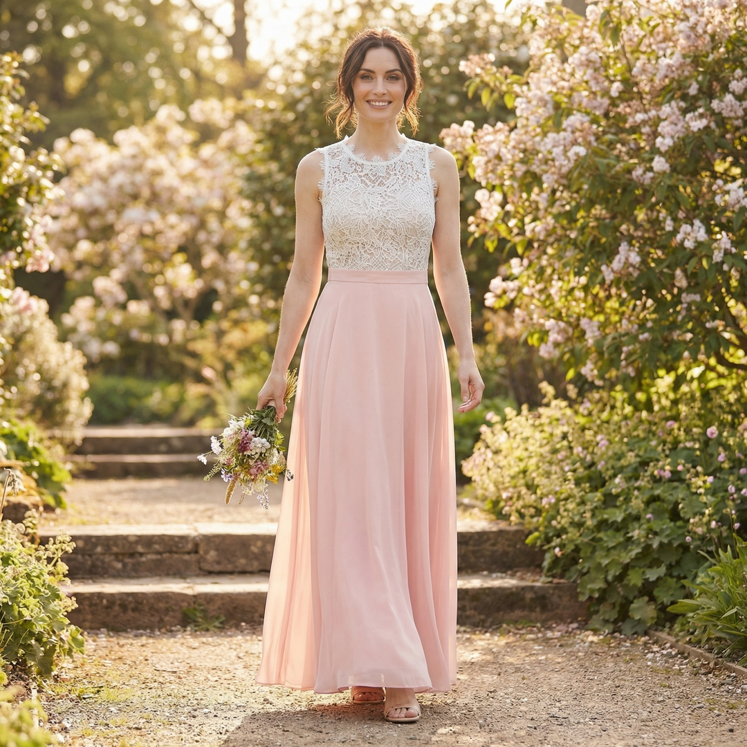 Eloria | Women’s Maxi Dress featuring Detailed Bodice