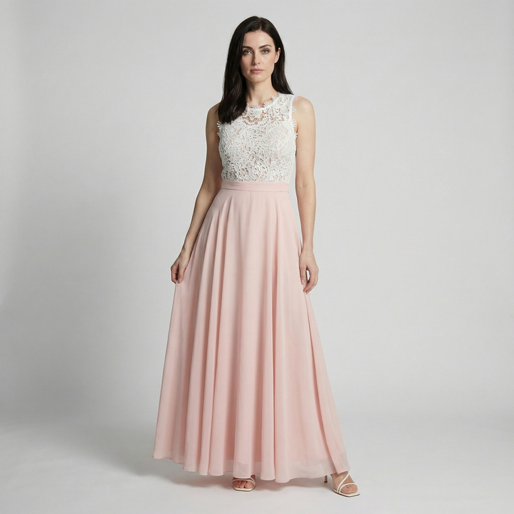 Eloria | Women’s Maxi Dress featuring Detailed Bodice