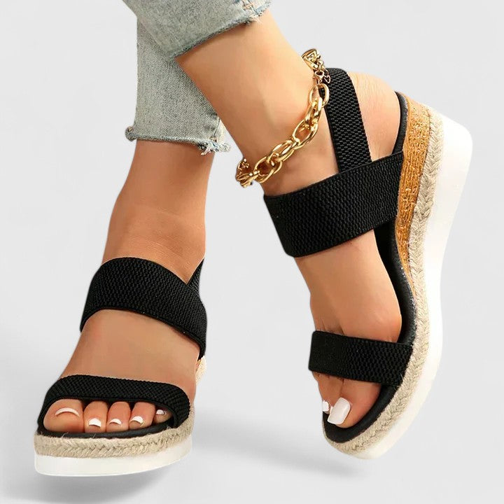 Clara | Women’s Wedge Sandals designed for Summer Fashion Piece
