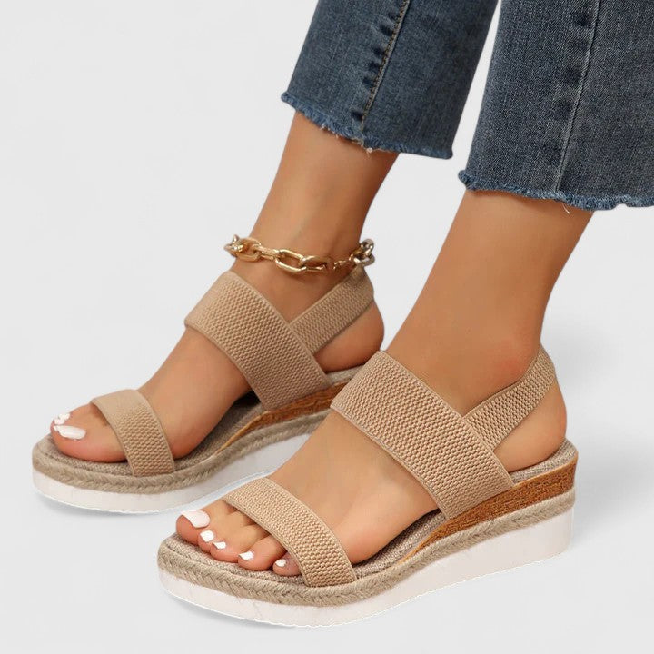 Clara | Women’s Wedge Sandals designed for Summer Fashion Piece