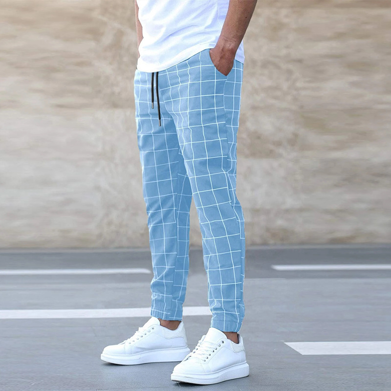 Gideon | Men’s Check Trousers designed for Smart Casual Dressing