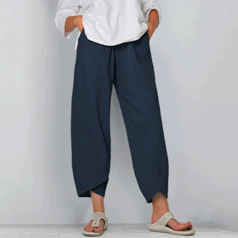 Tamsin | Women’s Cropped Trousers in a Curved-Leg Frame