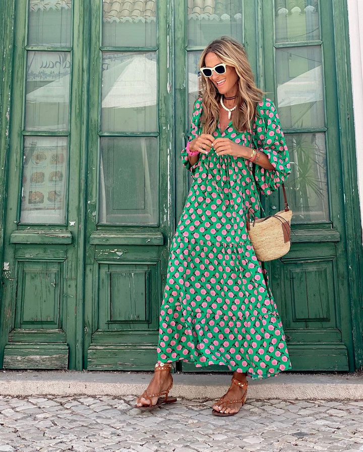 Nerissa | Women’s Maxi Dress designed for Bright Summer Styling