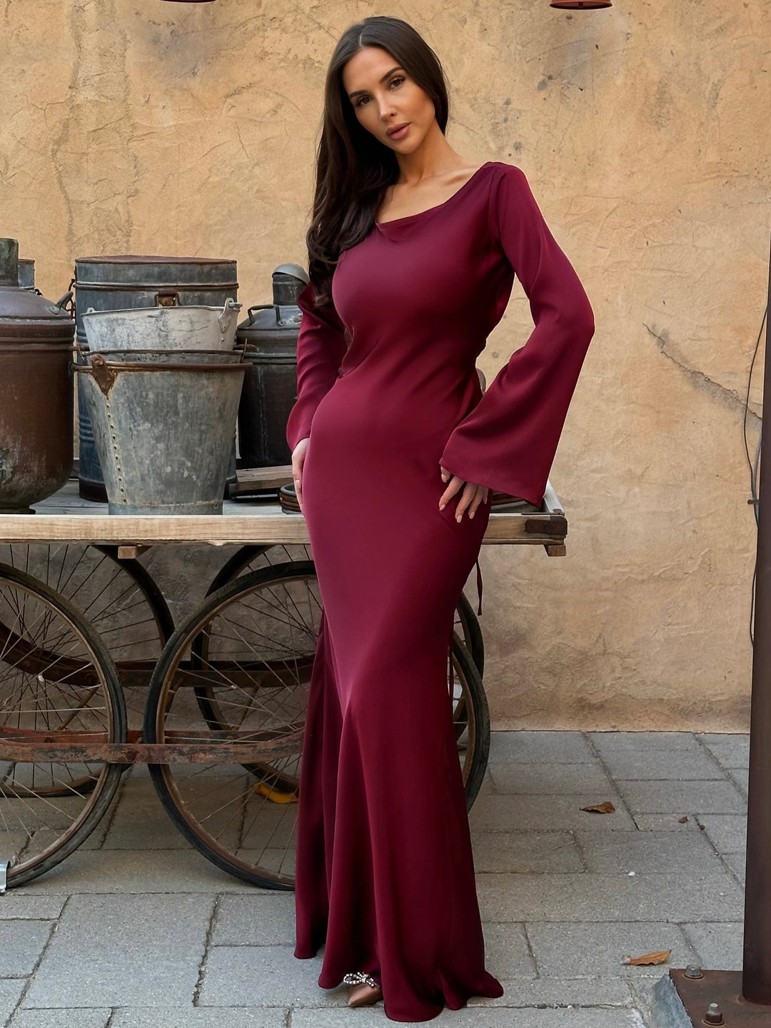 Noelia | Women’s Maxi Dress in a Sleek Evening Visual Appeal