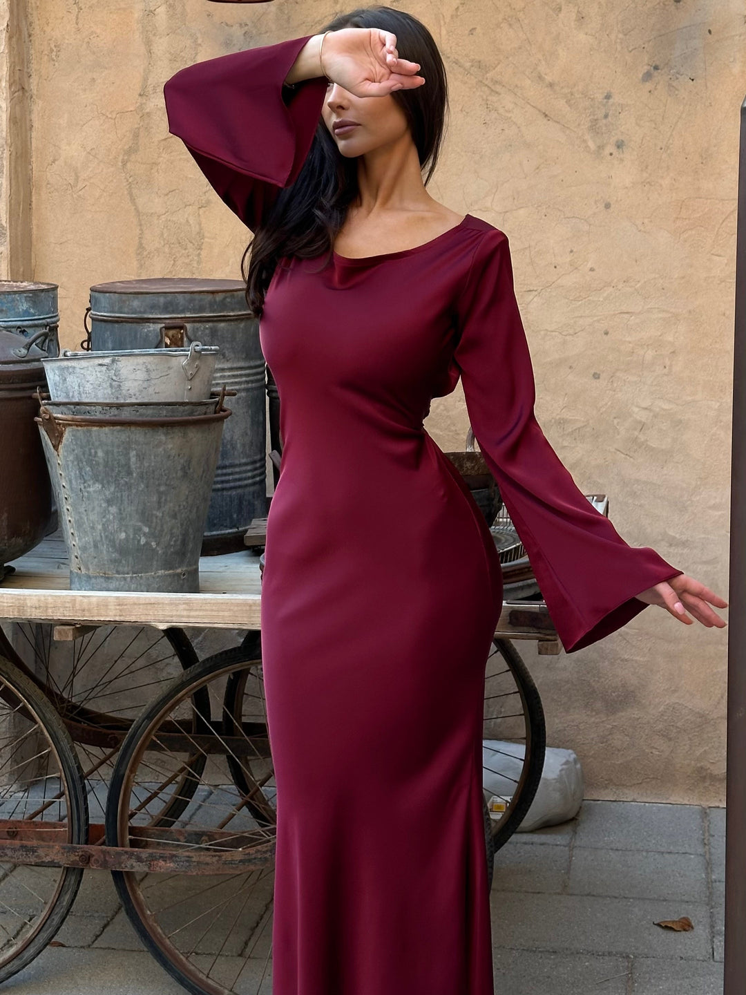 Noelia | Women’s Maxi Dress in a Sleek Evening Visual Appeal