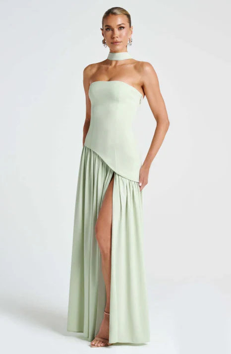 Aurelia | Women’s Maxi Dress featuring a Scarf Neck Refined Element