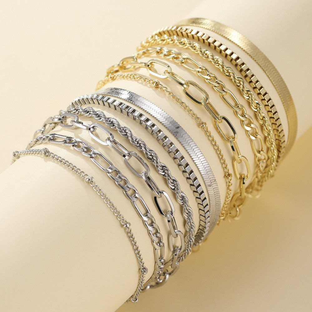 Ellis Renner Bracelet Set | 16k Gold