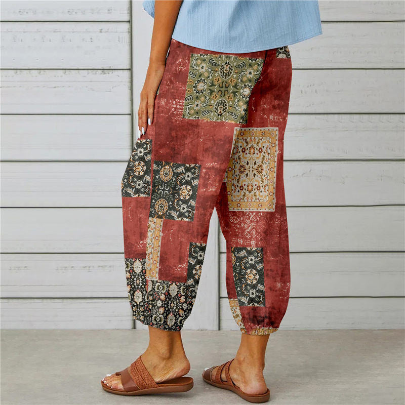 Shantal™ - Boho Printed Trousers
