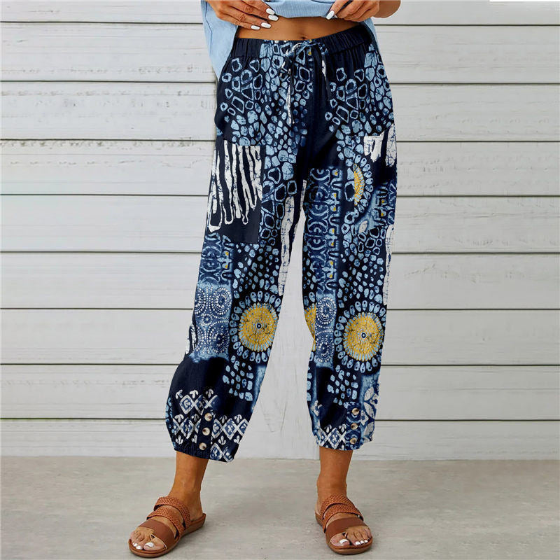 Shantal™ - Boho Printed Trousers