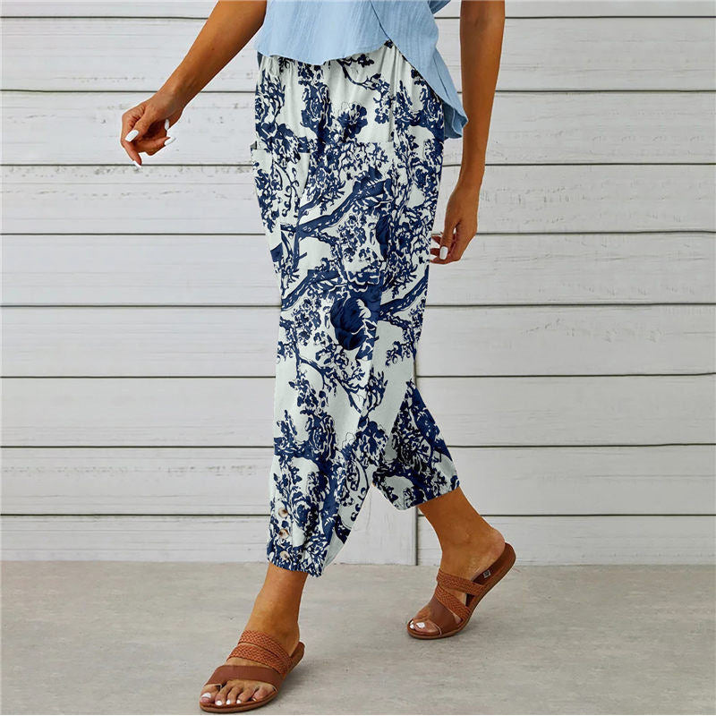 Shantal™ - Boho Printed Trousers