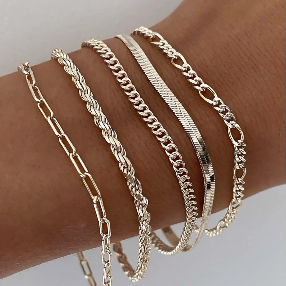Ellis Renner Bracelet Set | 16k Gold