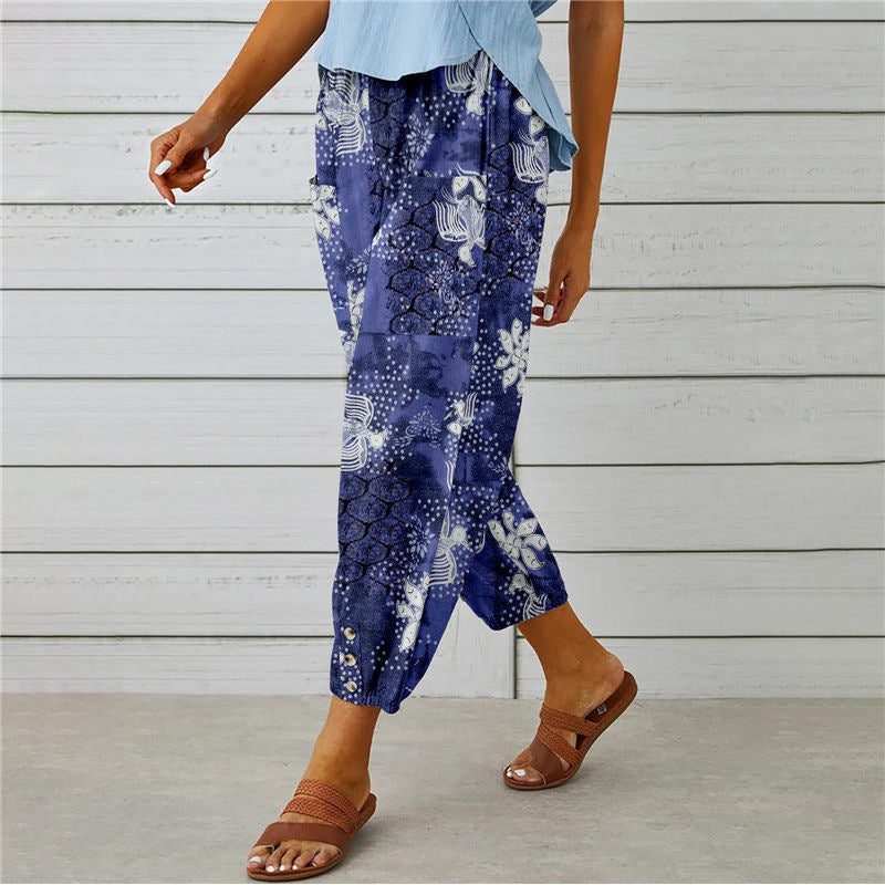 Shantal™ - Boho Printed Trousers