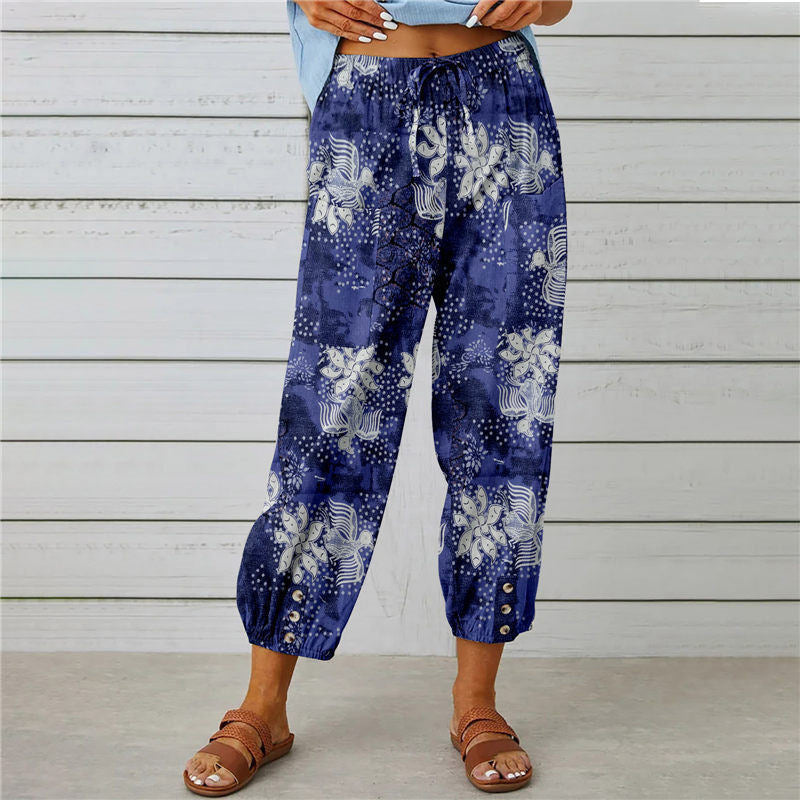 Shantal™ - Boho Printed Trousers