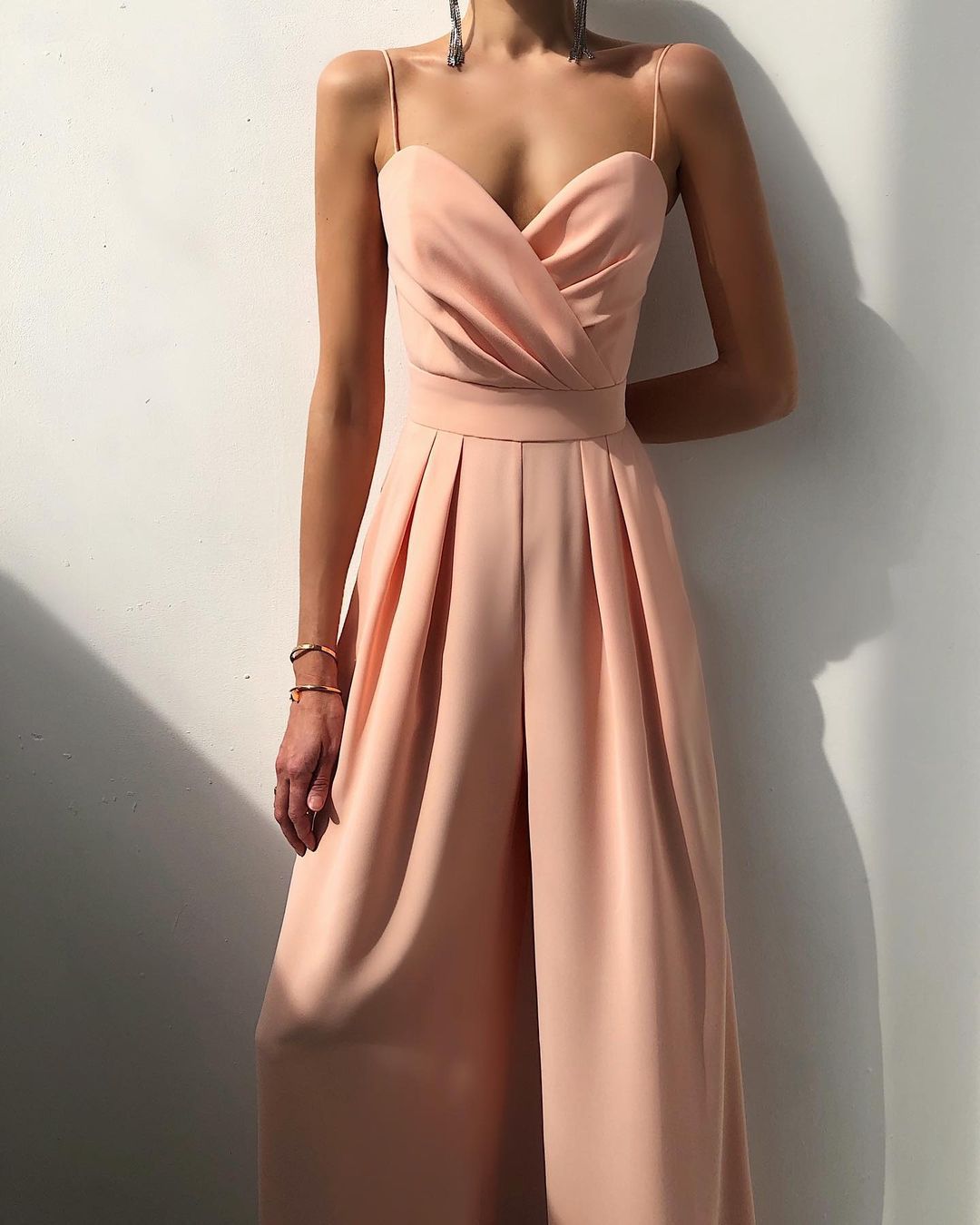 Amoria | Women’s Wide-Leg Jumpsuit featuring a Sweetheart Neckline