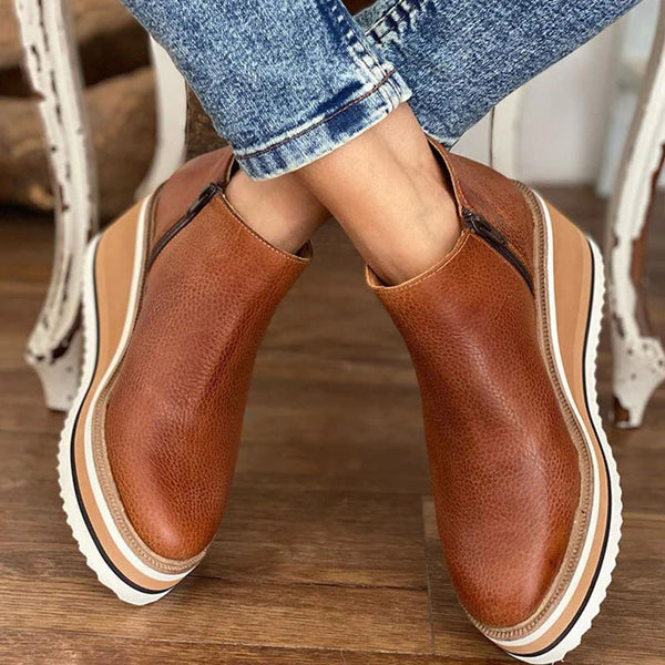 Maveline | Women’s Wedge Boots Designed for Daily Flaunt
