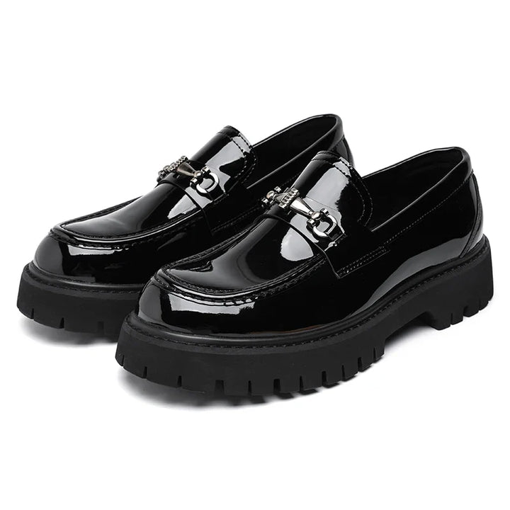 Rovanni | Men’s Chunky Loafers featuring Decorative bar