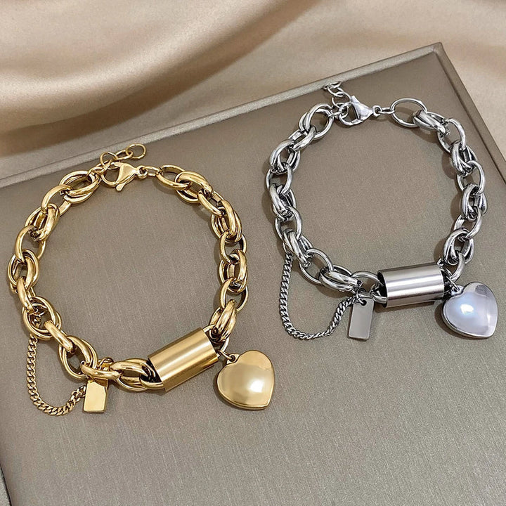 Heartened Chunky Bracelet | 18k Gold