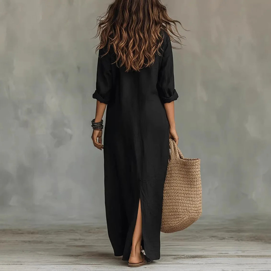 Sovelle | Women’s Shirt Dress in a Relaxed Maxi Length