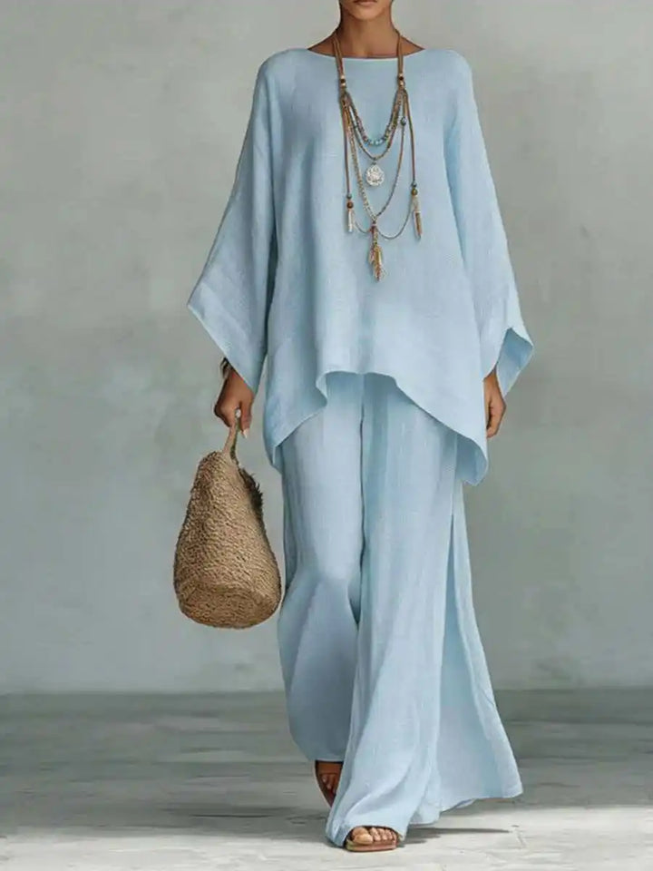 Analinda | Women’s Wide-Leg Co-Ord Set designed for Relaxed Summer