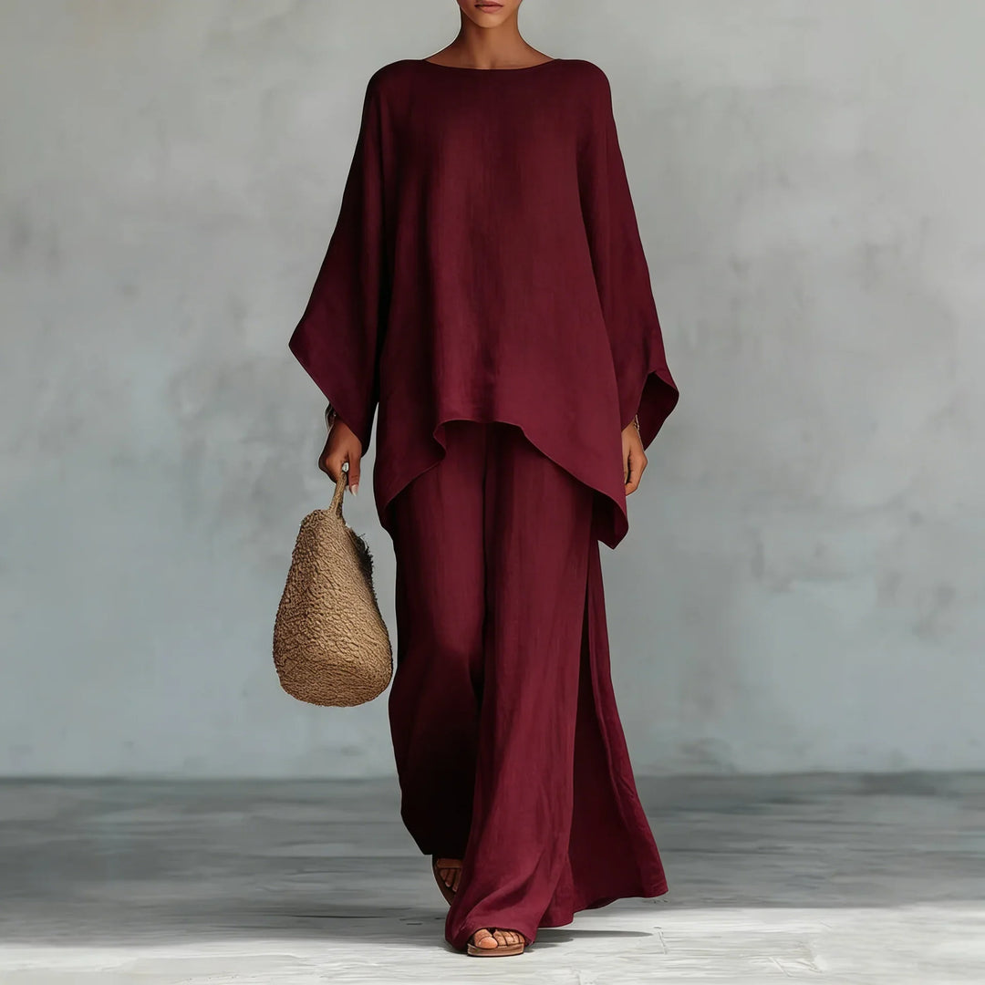 Analinda | Women’s Wide-Leg Co-Ord Set designed for Relaxed Summer