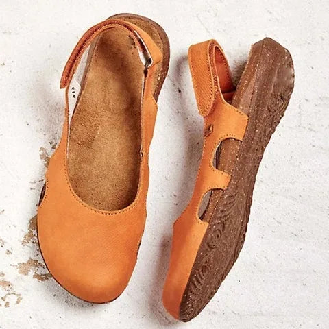 Luciana | Women’s Wedge Sandals with Cut-Out Style note