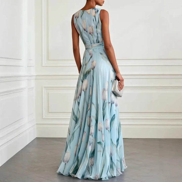 Thalira | Women’s Floral Maxi Dress for Special Occasion