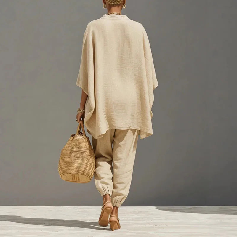 Solaya | Women’s Relaxed Co-Ord Set for Holiday Pair