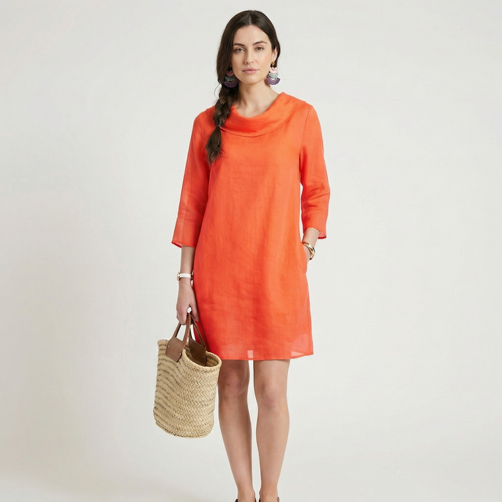 Sienna | Women’s Midi Dress in a Relaxed Everyday Style